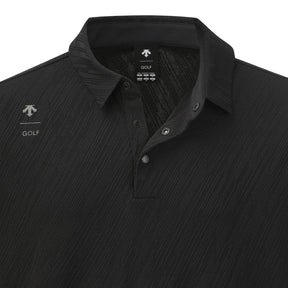 JACQUARD Y-COLLARED LONG-SLEEVED T-SHIRT 男士 高爾夫長袖上衣