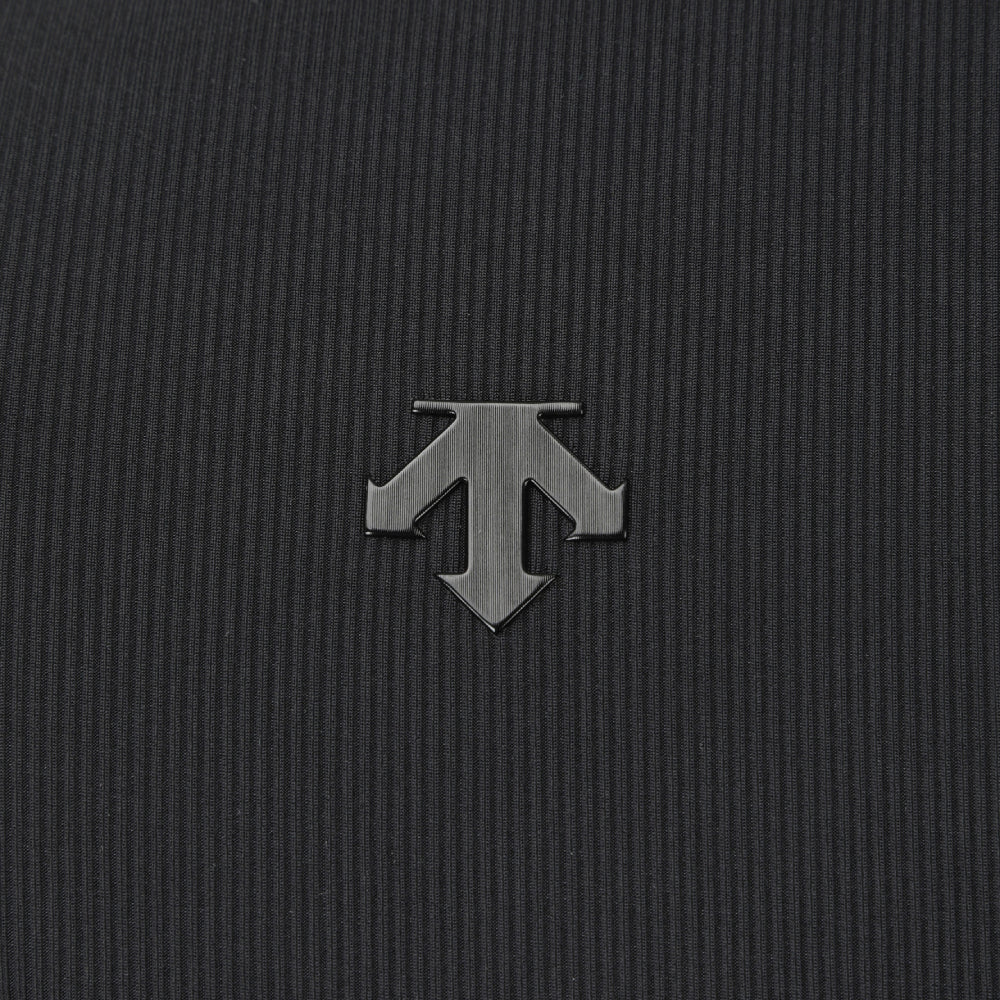 MOCK-NECK RIBBED T-SHIRT (WITH ARM COVERS) 女士 高爾夫短袖上衣