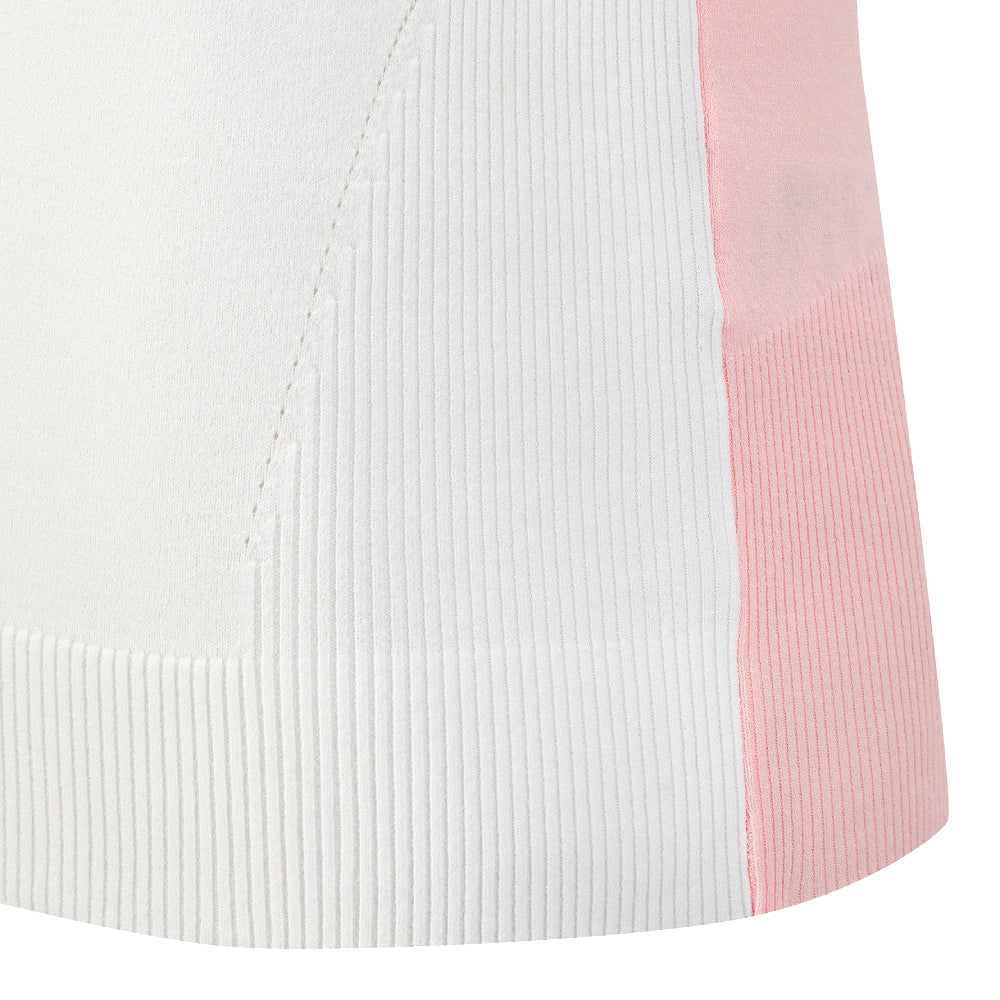 KNIT HYBRID COOLING COLLARED T-SHIRT 女士 高爾夫長袖上衣