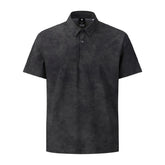 PATTERNED Y-COLLARED SHORT-SLEEVED T-SHIRT 男士 高爾夫翻領上衣