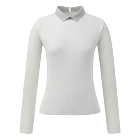 COOLING HYBRID LONG-SLEEVED PULLOVER 女士 高爾夫長袖上衣