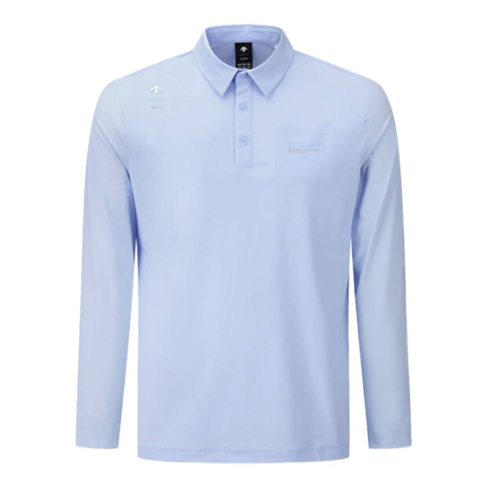 COOLINGY-COLLARED LONG-SLEEVED T-SHIRT 男士 高爾夫長袖POLO衫