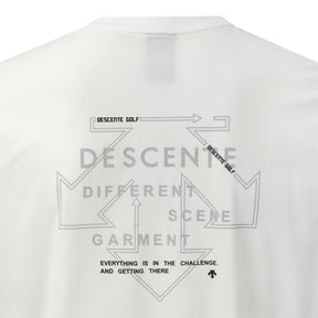 BACK GRAPHIC ROUND SHORT-SLEEVED T-SHIRT 中性 高爾夫短袖上衣