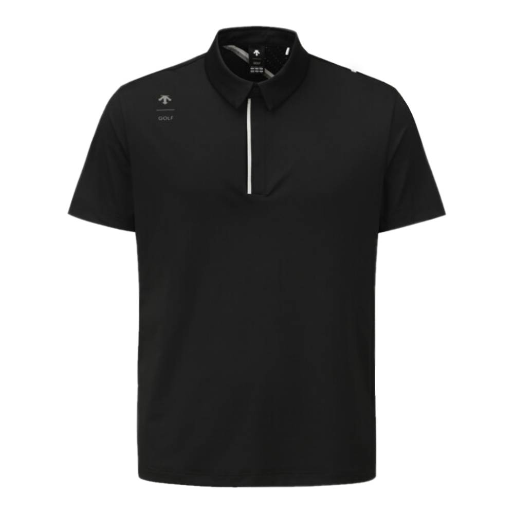 ONE-POINT Y-COLLARED SHORT-SLEEVED T-SHIRT 男士 高爾夫翻領上衣
