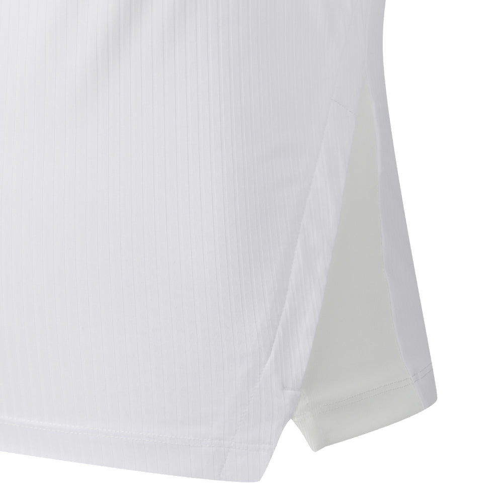 MOCK-NECK RIBBED T-SHIRT (WITH ARM COVERS) 女士 高爾夫短袖上衣