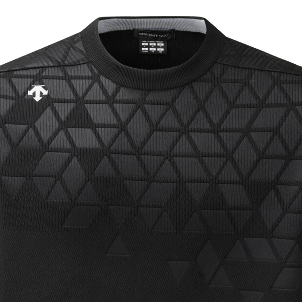 ENGINEERED KNIT ROUND LONG-SLEEVED T-SHIRT 男士 高爾夫長袖上衣