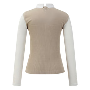 COOLING HYBRID LONG-SLEEVED PULLOVER 女士 高爾夫長袖上衣
