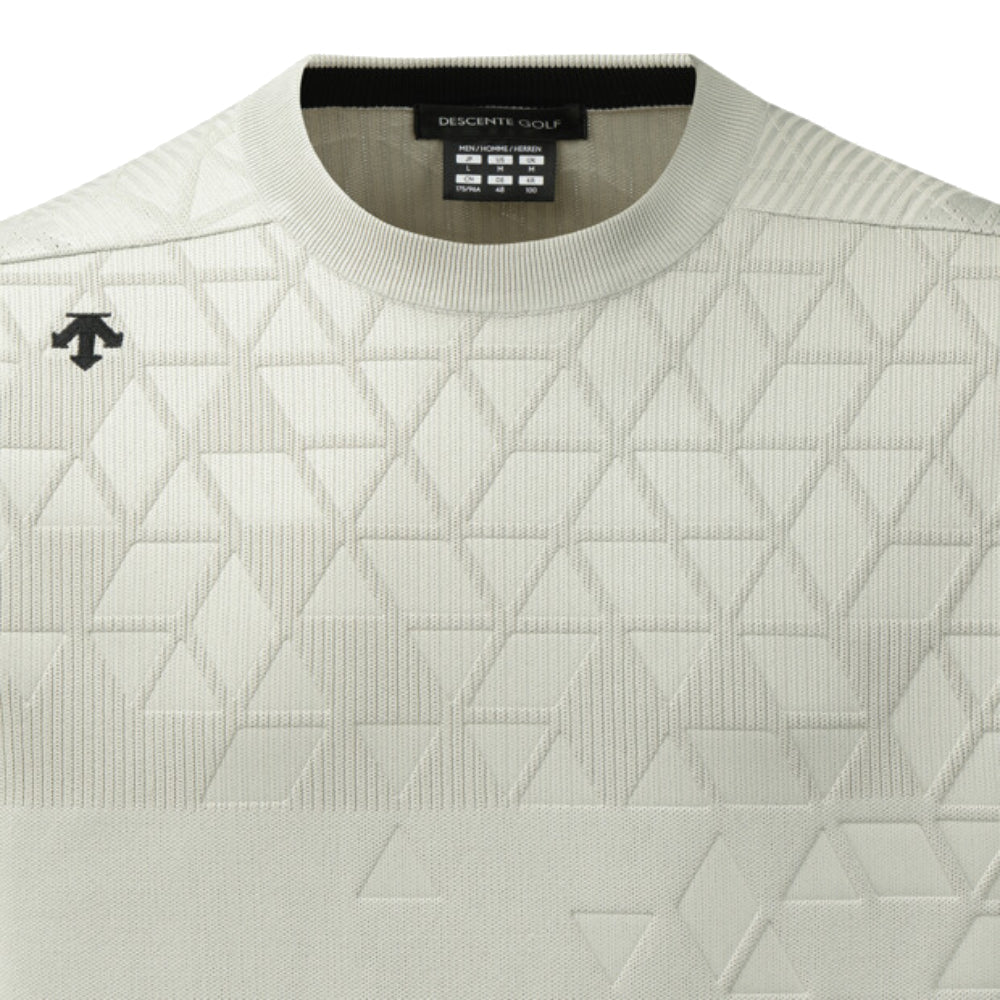 ENGINEERED KNIT ROUND LONG-SLEEVED T-SHIRT 男士 高爾夫長袖上衣