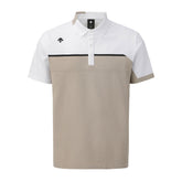 HYBRID Y-COLLARED SHORT-SLEEVED T-SHIRT 男士 高爾夫翻領上衣