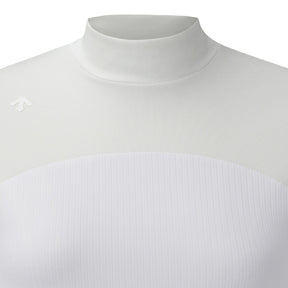 MOCK-NECK RIBBED T-SHIRT (WITH ARM COVERS) 女士 高爾夫短袖上衣