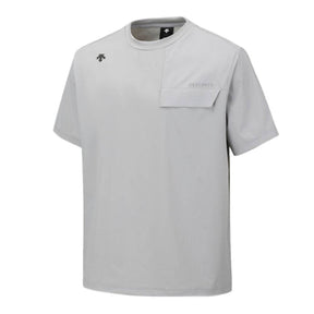 PREMIUM WOVEN ROUND SHORT-SLEEVED T-SHIRT 男士 高爾夫短袖上衣