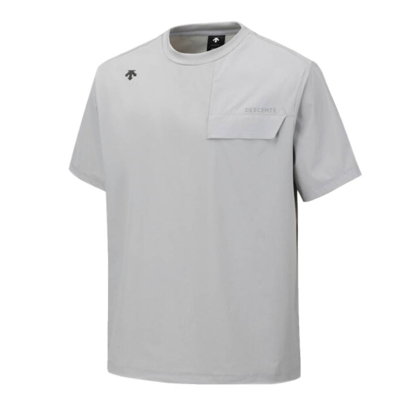 PREMIUM WOVEN ROUND SHORT-SLEEVED T-SHIRT 男士 高爾夫短袖上衣