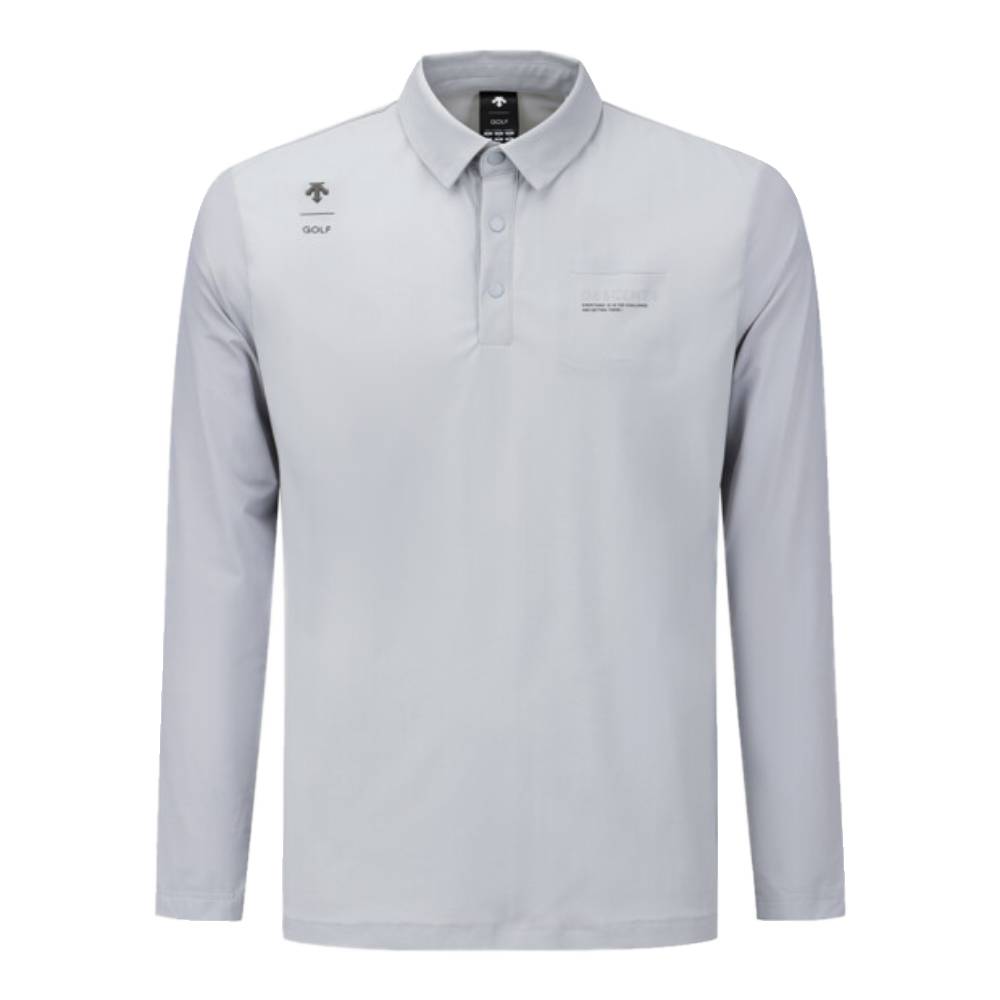 COOLINGY-COLLARED LONG-SLEEVED T-SHIRT 男士 高爾夫長袖POLO衫