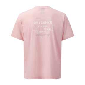 BACK GRAPHIC ROUND SHORT-SLEEVED T-SHIRT 女士 短高爾夫短袖上衣