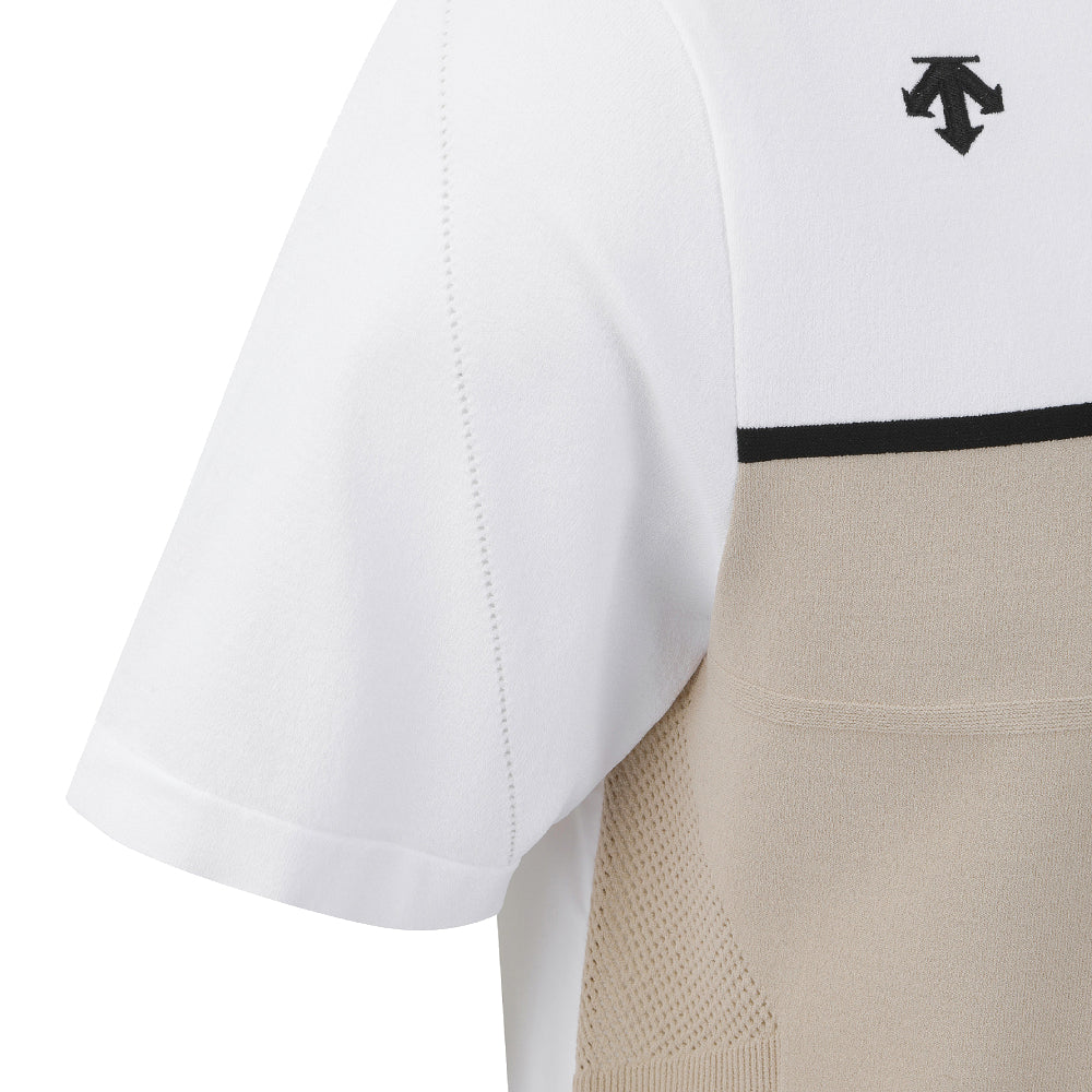 HYBRID Y-COLLARED SHORT-SLEEVED T-SHIRT 男士 高爾夫翻領上衣
