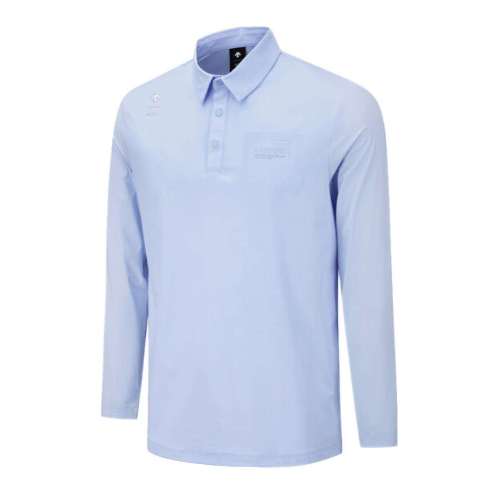 COOLINGY-COLLARED LONG-SLEEVED T-SHIRT 男士 高爾夫長袖POLO衫