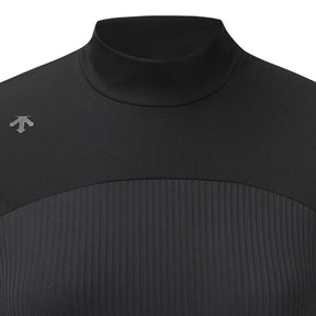 MOCK-NECK RIBBED T-SHIRT (WITH ARM COVERS) 女士 高爾夫短袖上衣