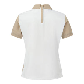 MILLION DOT HYBRID COLLARED T-SHIRT 女士 高爾夫翻領上衣