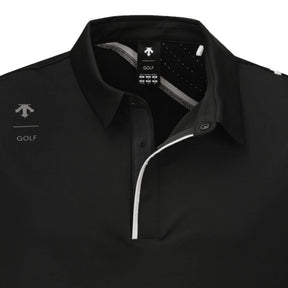 ONE-POINT Y-COLLARED SHORT-SLEEVED T-SHIRT 男士 高爾夫翻領上衣