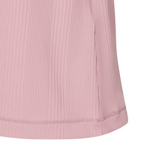 RIBBED SLIM-FIT SHORT SLEEVE T-SHIRTS 女士 運動上衣