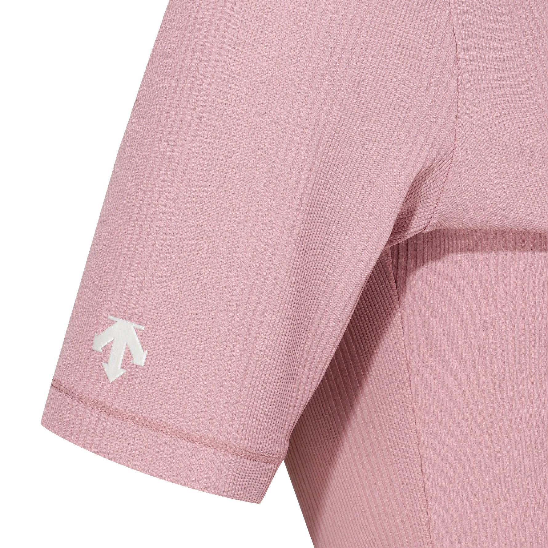 RIBBED SLIM-FIT SHORT SLEEVE T-SHIRTS 女士 運動上衣