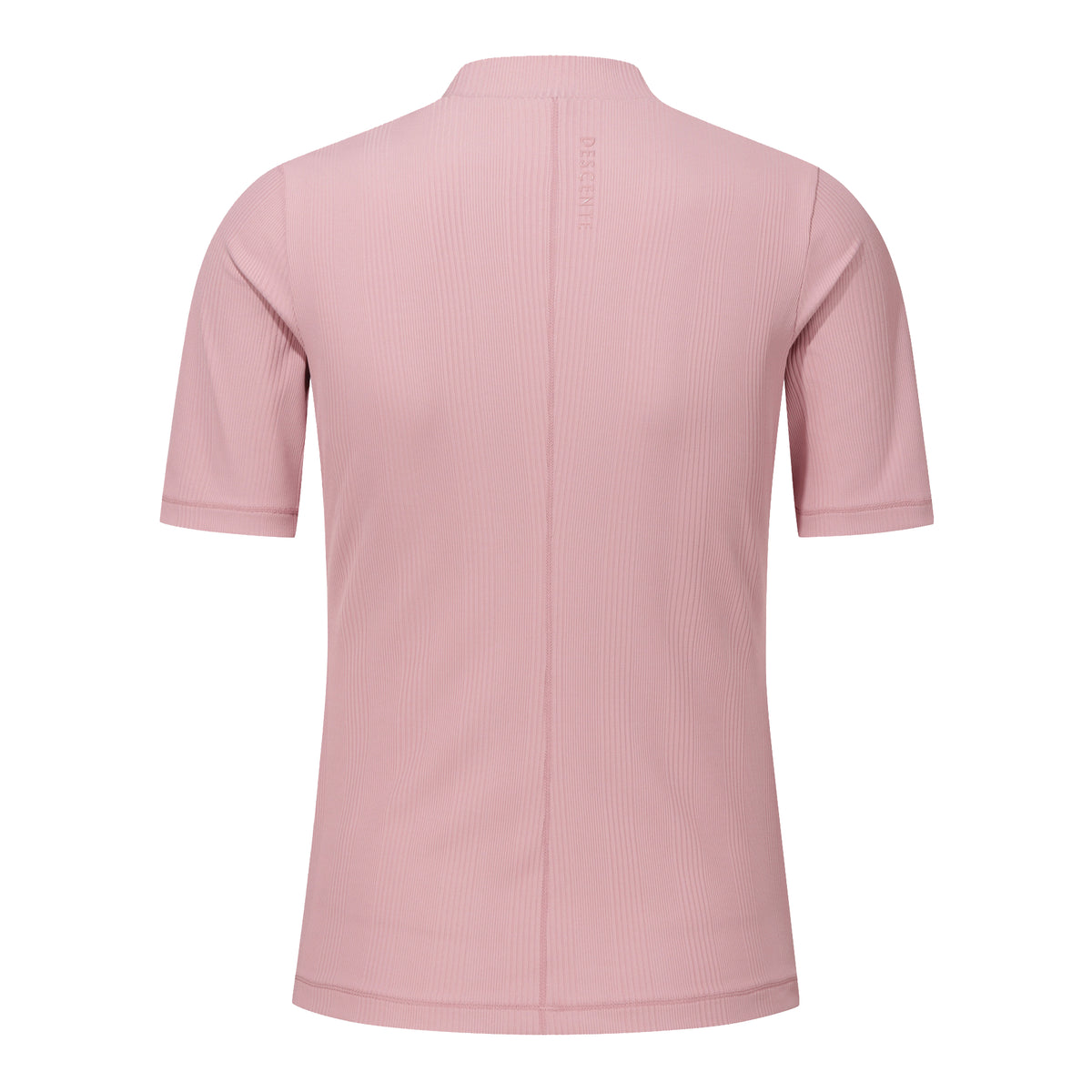 Ribbed Slim-Fit Short Sleeve T-Shirts 女士 運動上衣