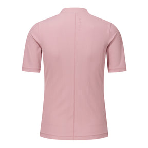 RIBBED SLIM-FIT SHORT SLEEVE T-SHIRTS 女士 運動上衣