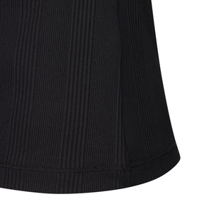 RIBBED SLIM-FIT SHORT SLEEVE T-SHIRTS 女士 運動上衣
