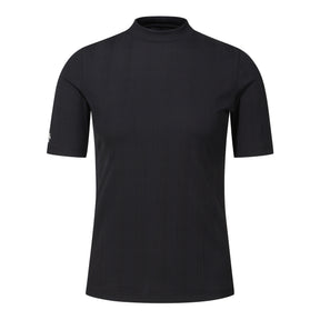 RIBBED SLIM-FIT SHORT SLEEVE T-SHIRTS 女士 運動上衣