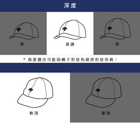 SPORTSBASIC NYLON BALL CAP 中性 運動帽