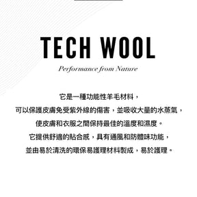 WOOL-TECH SHORT-SLEEVE T-SHIRT 男士 高爾夫球上衣