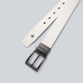 DESCENTE聯名Xander系列 W35 REVERSIBLE BELT (ADJUSTABLE LENGTH) 男士 W35 雙面可調式皮帶