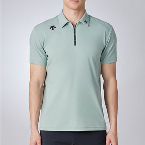 HALF-ZIP SHORT-SLEEVED SHIRT 男士 高爾夫球上衣