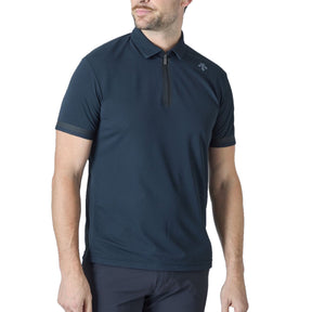 SUNSCREEN PIQUE HALF ZIP SHORT SLEEVE SHIRT 男士 高爾夫翻領上衣