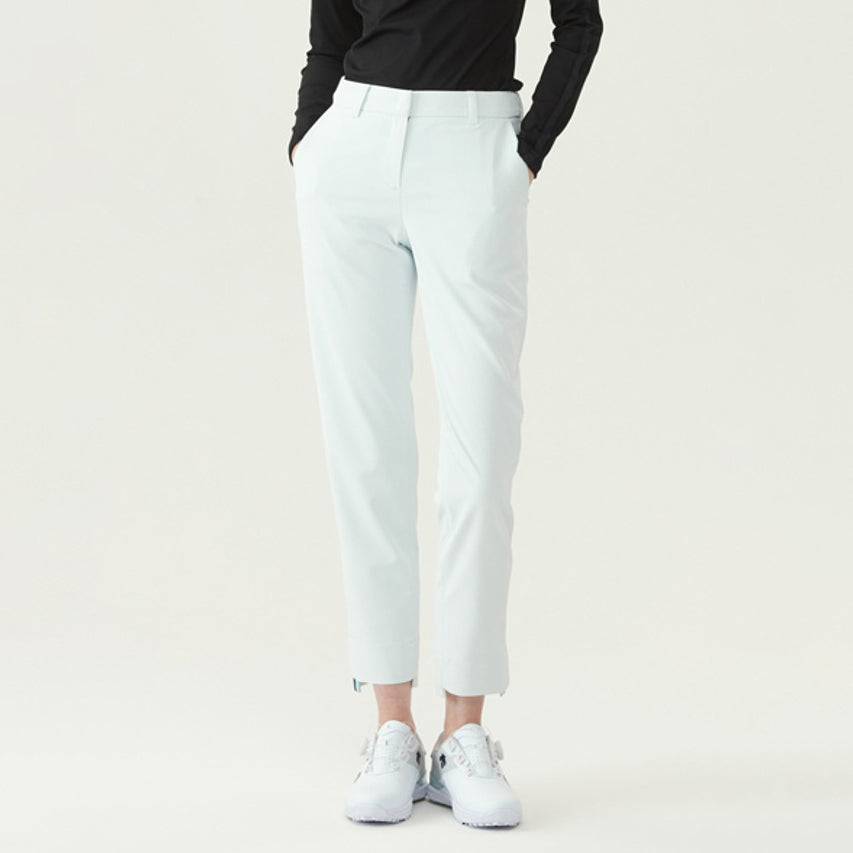 E-BAND DETAILED WOMEN STRAIGHT PANTS 女士 高爾夫球長褲