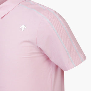MELANGE COOLING MATERIAL SHORT-SLEEVED T-SHIRT 男士 高爾夫球上衣
