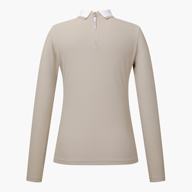 BASIC COLLARED LONG-SLEEVE T-SHIRT 女士 高爾夫球上衣