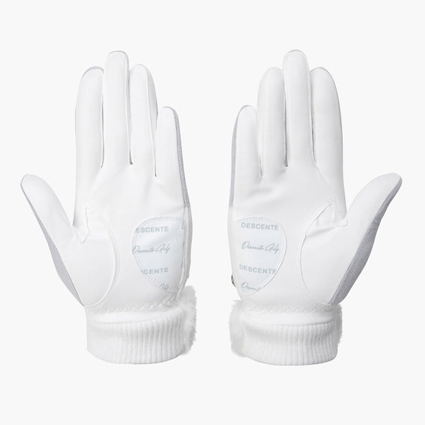 WOMENS FUR COLDPROOF TWO-HANDED GLOVES 女士 高爾夫球手套(雙)