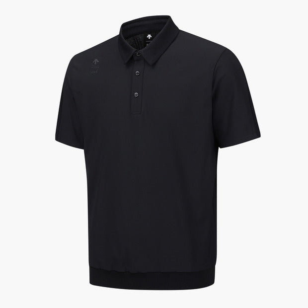 KNIT HYBRID SHORT-SLEEVED T-SHIRT 男士 高爾夫球上衣