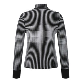 ACMT RIBBED MOCK-NECK PULLOVER 女士 高爾夫球上衣