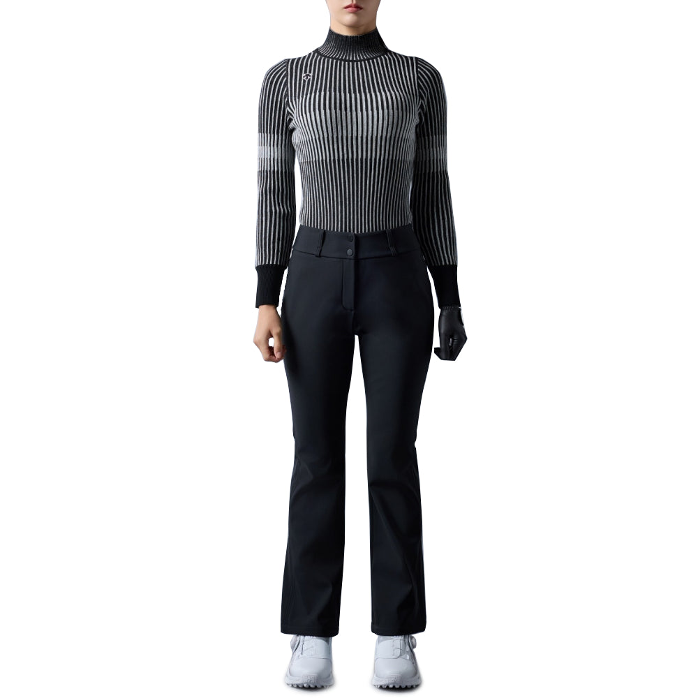 ACMT RIBBED MOCK-NECK PULLOVER 女士 高爾夫球上衣