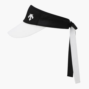 W ESSENTIAL RIBBON SUNVISOR 女士  高爾夫遮陽帽
