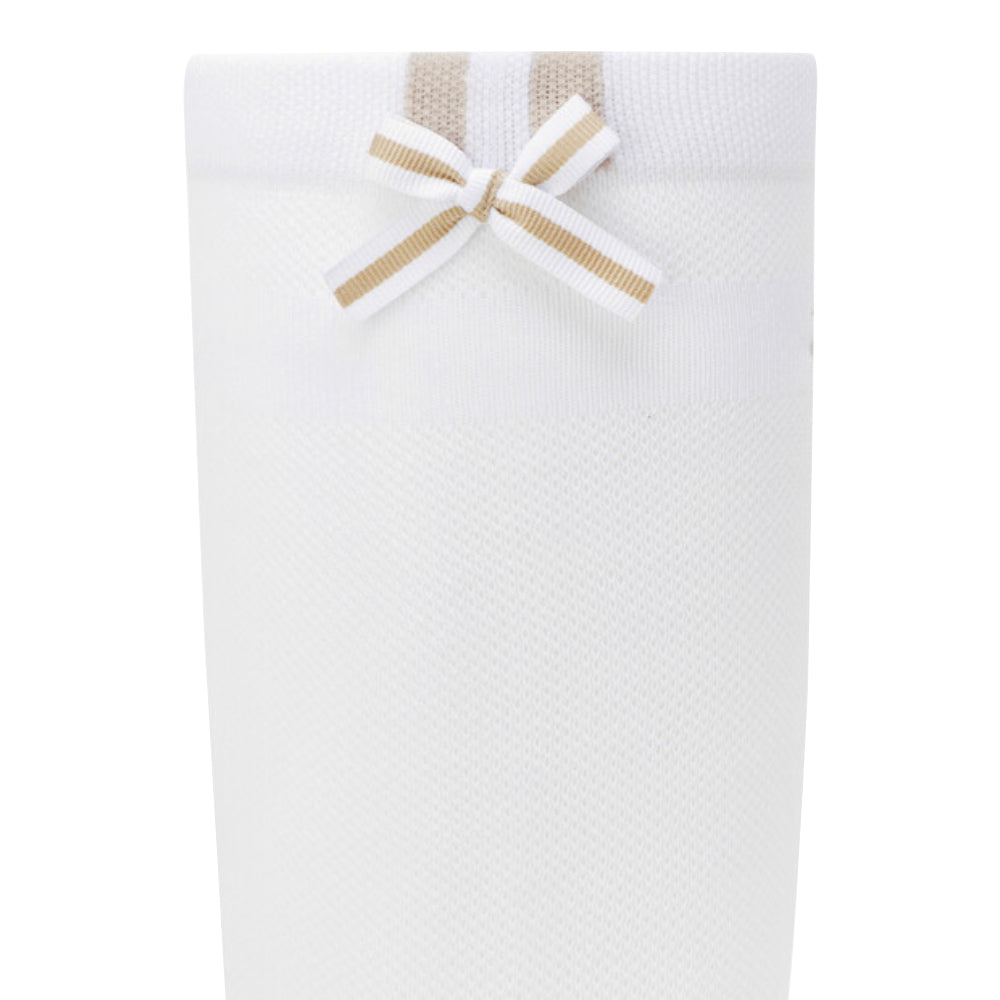 WOMEN'S AQUA MESH RIBBON KNEE-SOCKS 女士 高爾夫長襪