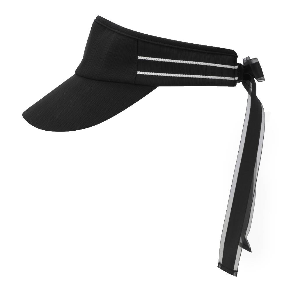 WOMEN'S ESSENTIAL RIBBON SUNVISOR 女士 高爾夫遮陽帽