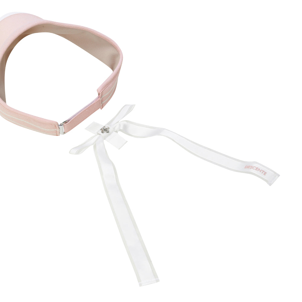 WOMEN'S ESSENTIAL RIBBON SUNVISOR 女士 高爾夫遮陽帽