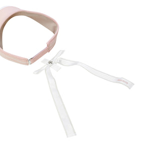 WOMEN'S ESSENTIAL RIBBON SUNVISOR 女士 高爾夫遮陽帽