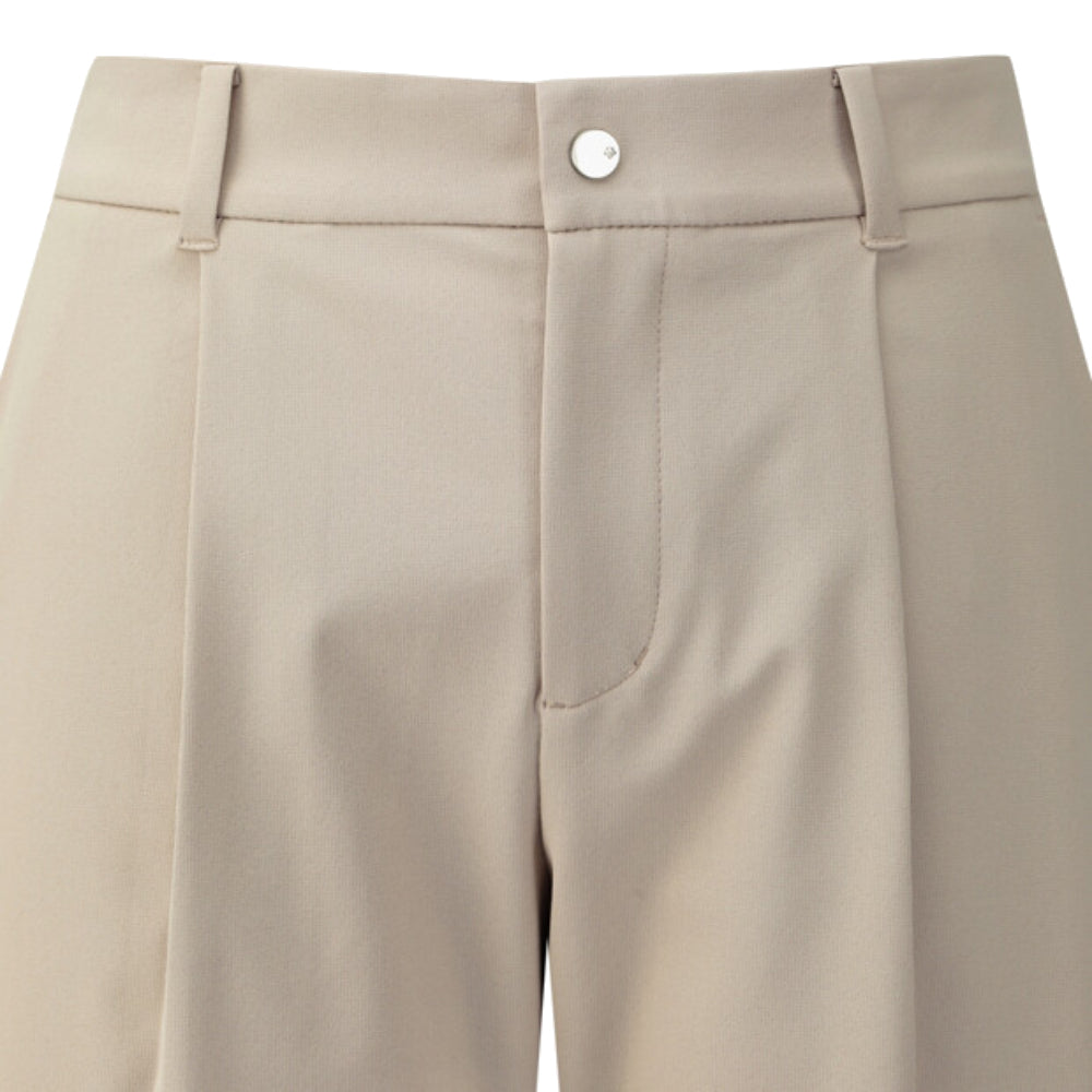 LINEN-LIKE TAPERED FIT PANTS 男士 高爾夫長褲