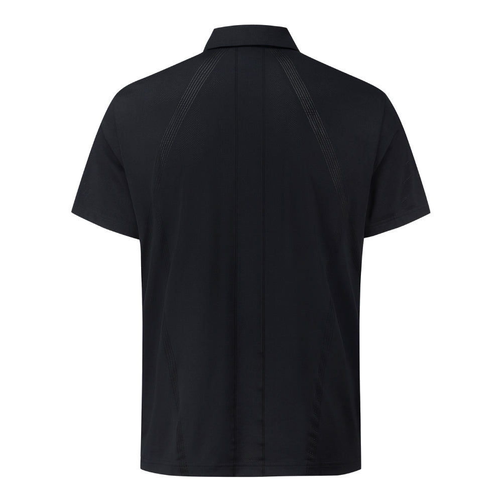 JACQUARD Y-COLLARED SHORT-SLEEVED T-SHIRT 男士 高爾夫翻領上衣