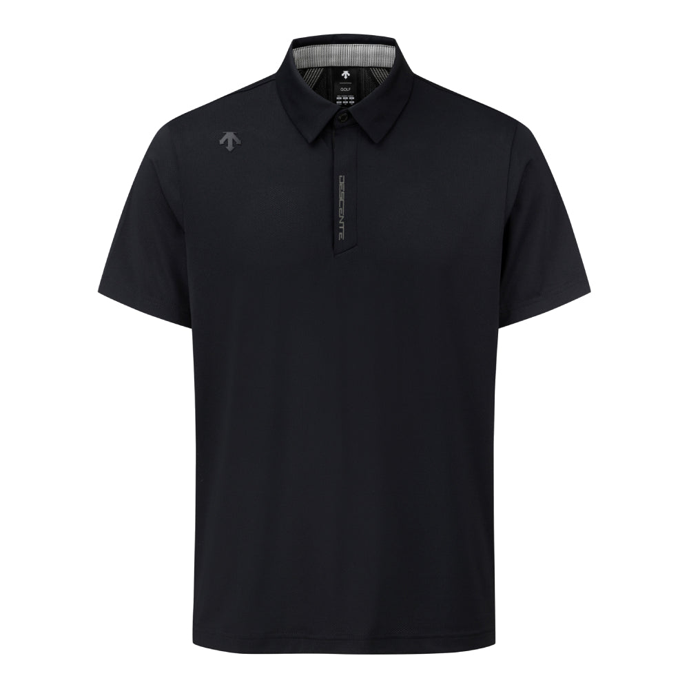 JACQUARD Y-COLLARED SHORT-SLEEVED T-SHIRT 男士 高爾夫翻領上衣