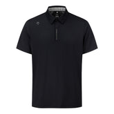 JACQUARD Y-COLLARED SHORT-SLEEVED T-SHIRT 男士 高爾夫翻領上衣